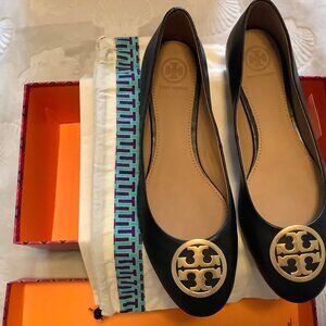 Perfect Tory Burch Black Benton Ballet Flats